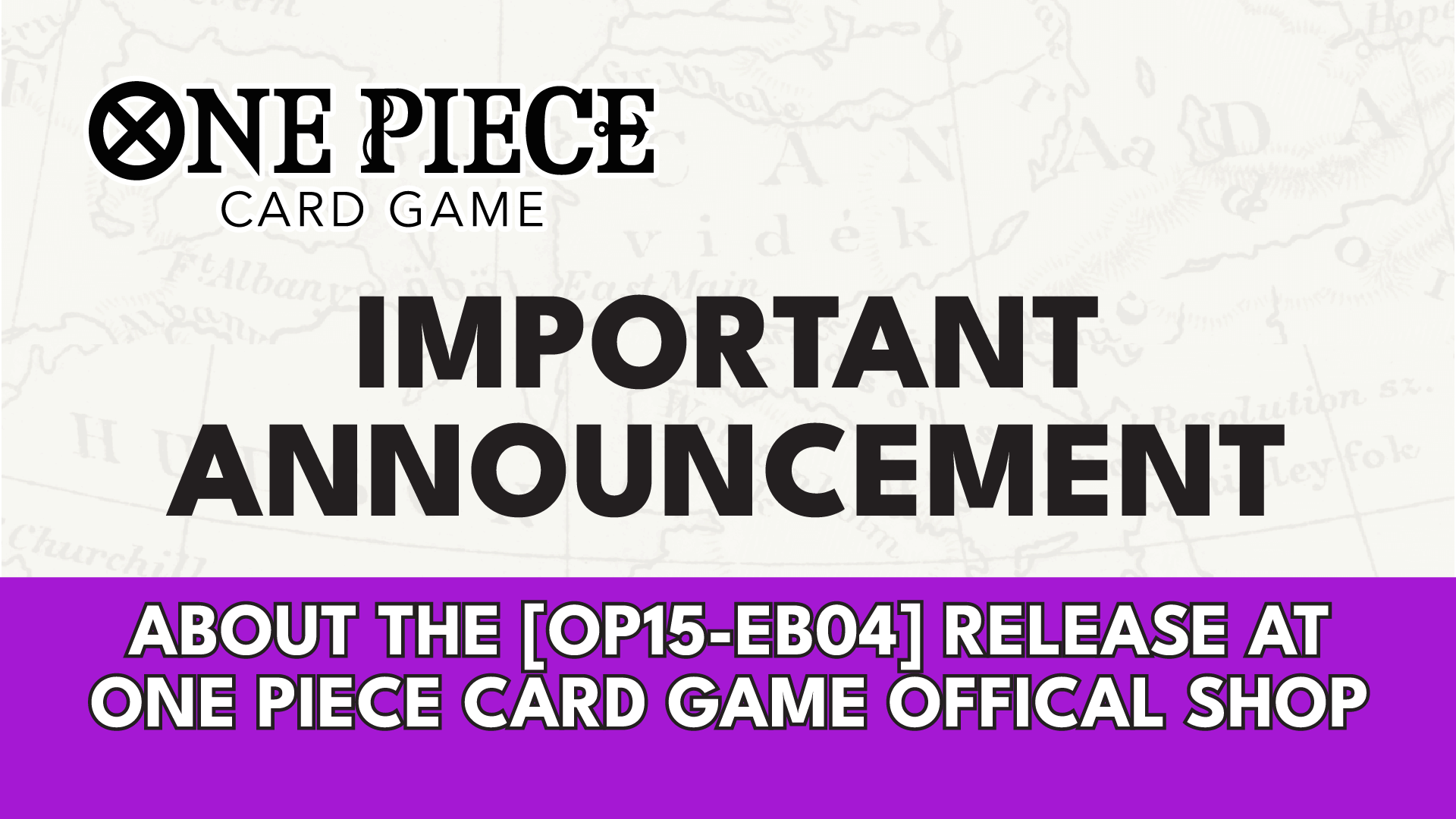 OP15-EB04 Release Event Information